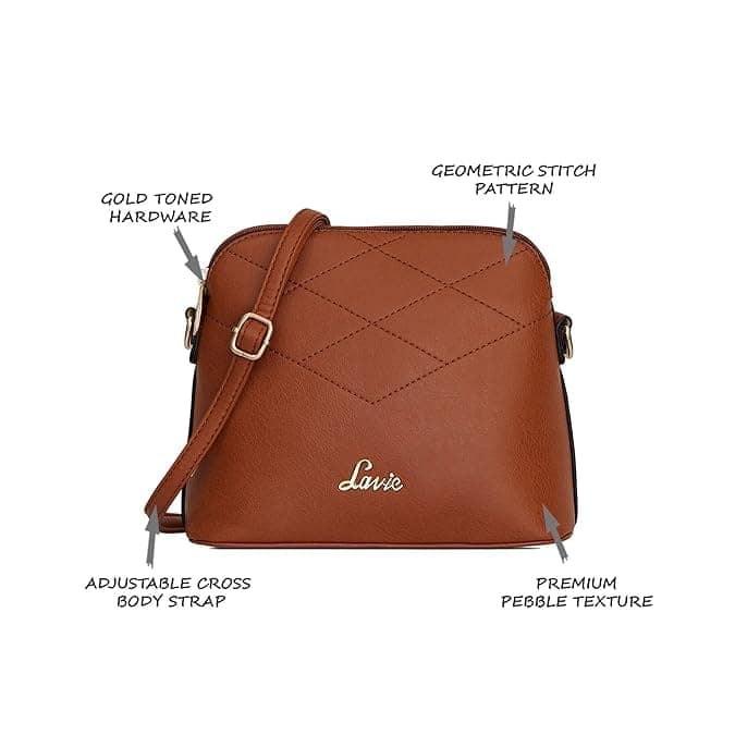 Lavie Women's Marma Dome Sling Bag | Ladies Purse Handbag view 5