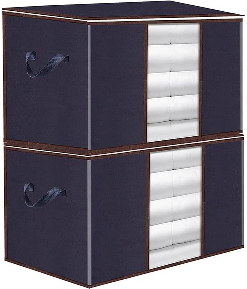 Non-Woven Saree Cover / Cloth Storage & Organizer ( Pack of 2 )