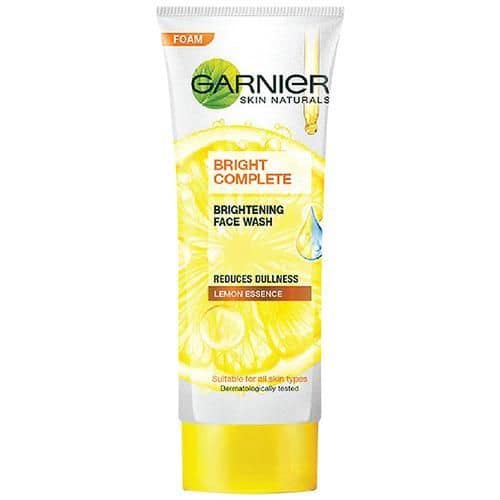 Garnier Bright Complete Vitamin C Facewash, 100 gm