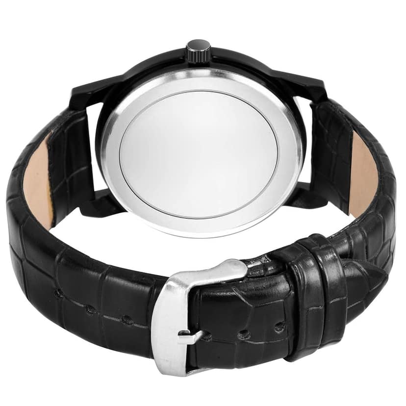 Black Professional Look Analog Watch for Men LR70 view 2