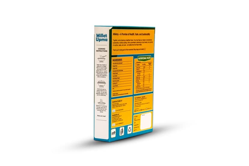 Milletsy Millet Upma Instant Mix (Activated) view 3