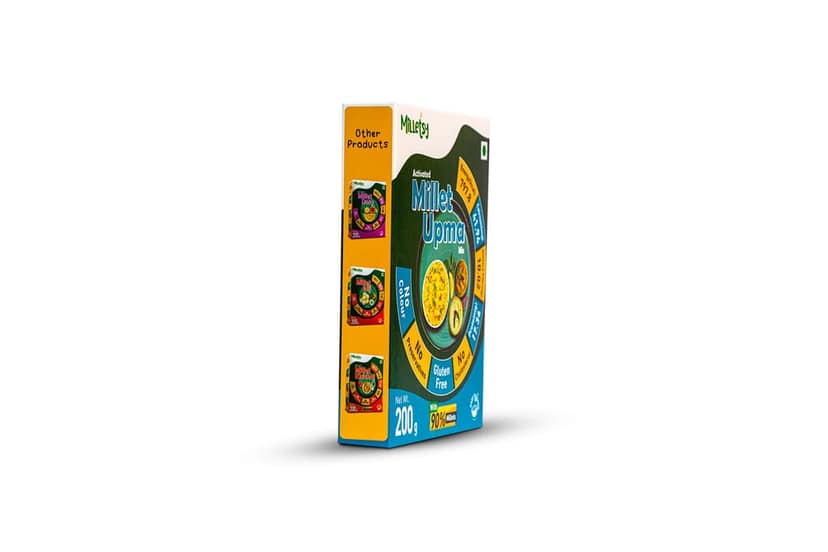 Milletsy Millet Upma Instant Mix (Activated) view 4