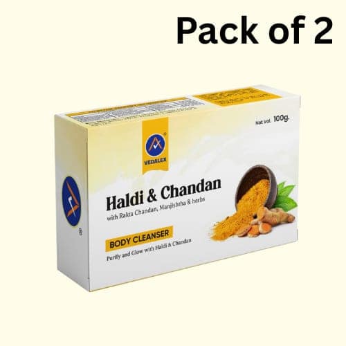 Herbal Luxury Bathing Soap Combo (Pack of 8 x 100g) – Rose, Saffron Honey, Haldi Chandan & Aloe Neem | Total 800g view 3