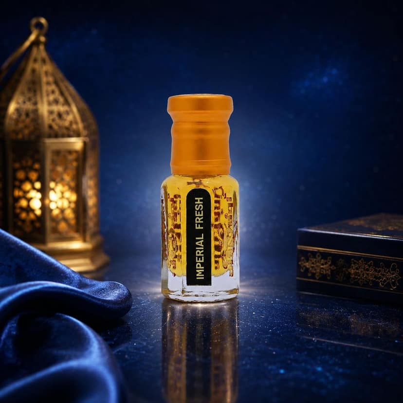 alnaqi fragrances Imperial Fresh 6ml - Elite Aromatic Arabian Attar, Alcohol Free Lemon-Lavender-Oil, Long Lasting Executive-Ittar, Premium Professional-Scent view 2