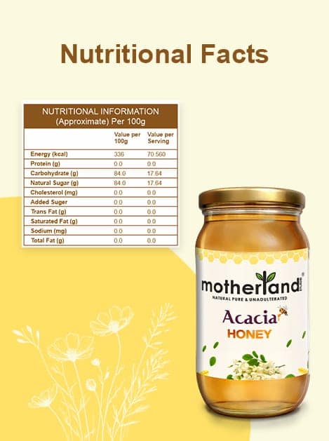 Pure & Raw Acacia Honey | Motherland Pure view 5