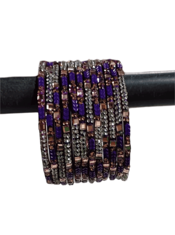 Buy Glass Bangle Set of 12 Bangles Online at Best Price in India