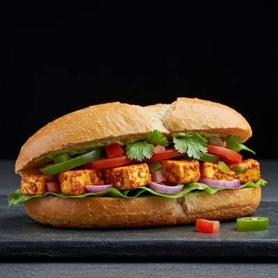 Mexican Paneer Sandwich