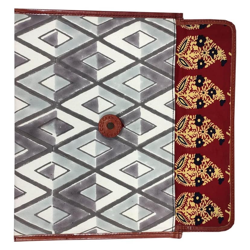 Handmade Multipurpose Leather Cover/Passport Holder/Tablet Holder by Garvi Gurjari view 2