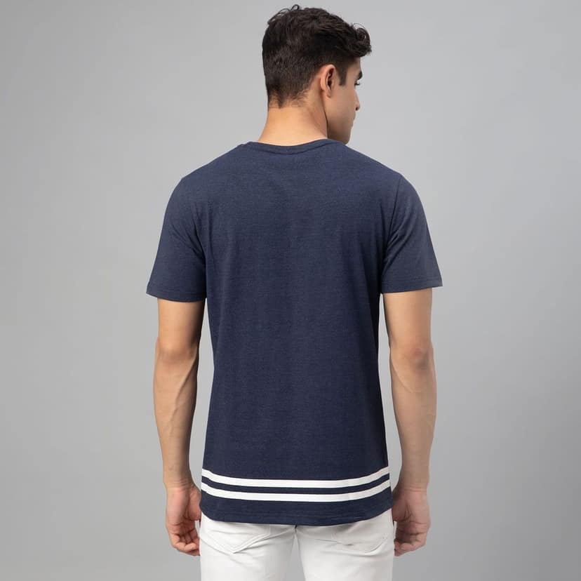 FTX Men Printed Round Neck Half Sleeve Tshirt view 2