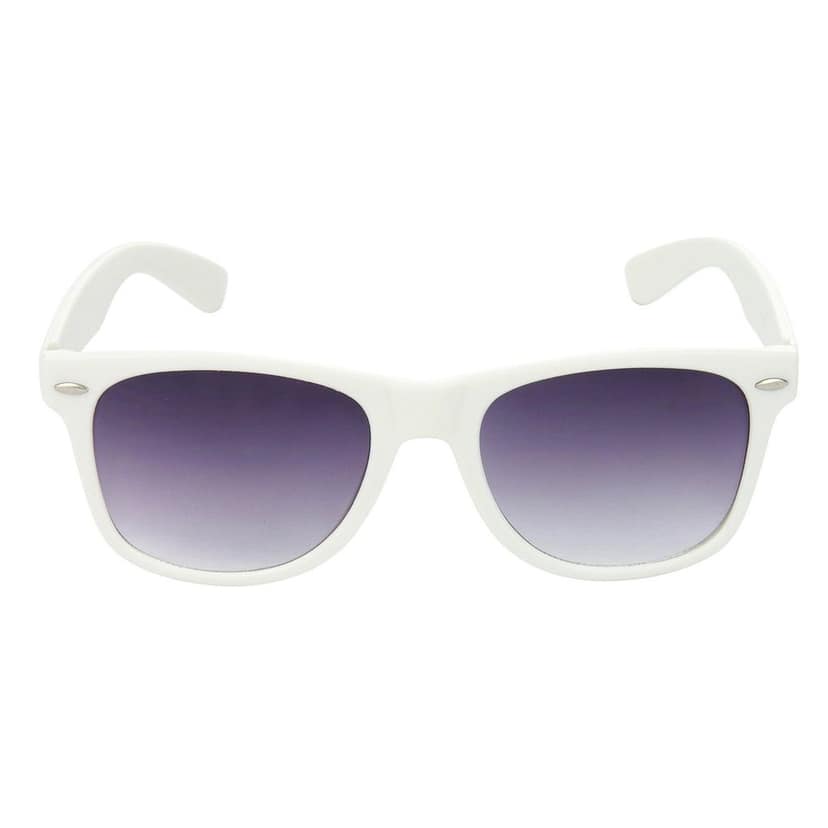 HRINKAR Men Women Boys & Girls Pilot Sunglasses White & Silver Frame, Grey & Pink Lens (Medium) Pack of - 2 view 2