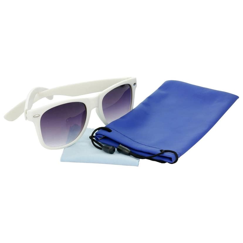 HRINKAR Men Women Boys & Girls Pilot Sunglasses White & Silver Frame, Grey & Pink Lens (Medium) Pack of - 2 view 7