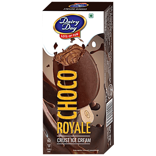 Dairy day Crust Ice Cream Stick - Choco Royale, Rich & Creamy, 90 ml