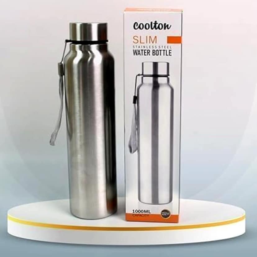 Premium Stainless Steel Water Bottle - Ideal for Office, Camping, Sports & Outdoor Activities by Ruhi Import Store