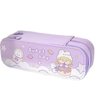 Villy 3D Astronaut Pencil Case for Kids | Space Theme Stationery Organizer with Large Capacity