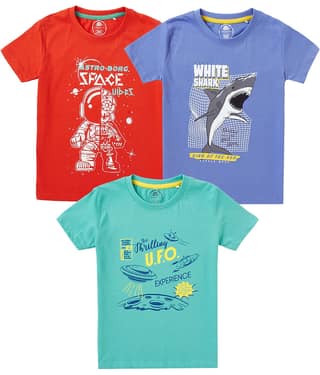Cub Mcpaws Pack of 1 Boys Cotton T-Shirt ( Multicolor )