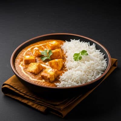 Butter Paneer Bowl (Rice)
