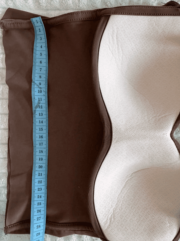 Solid Bra Padded Cami Bra Top view 2