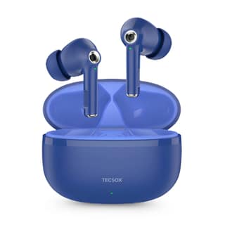 TecSox Omega 201 Wireless Earbud With Deep Bass & Comfortable Fit | IPX Water Resistant TecSox Omega 201 Wireless Earbud With Deep Bass & Comfortable Fit | IPX Water Resistant - Blue