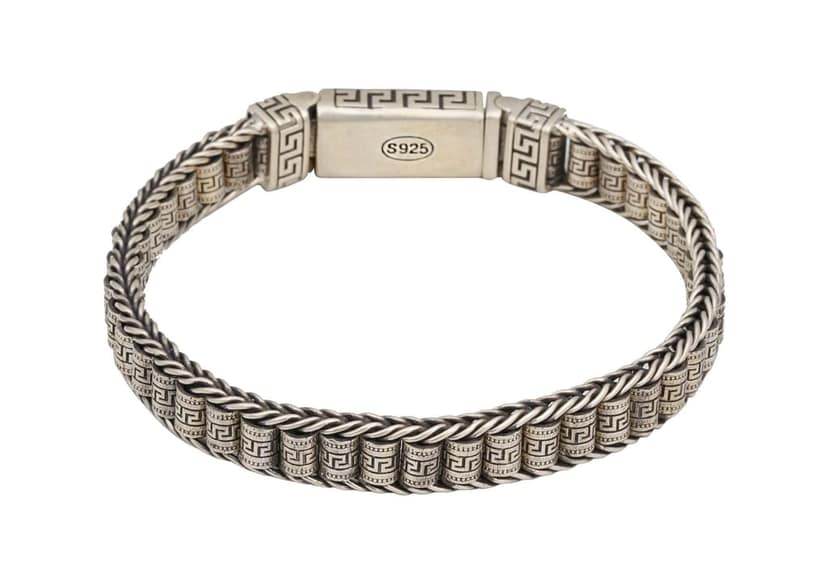 Revolving Greek Key Bracelet view 5