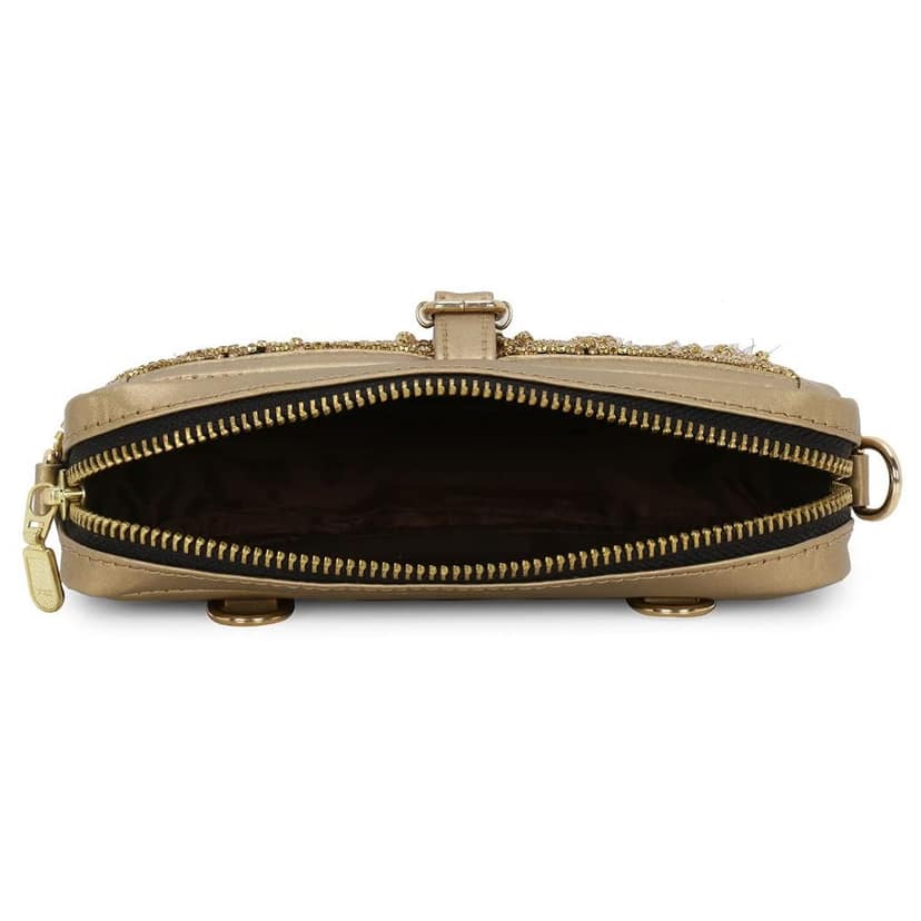 Gold Dangling Fanny Pack view 4