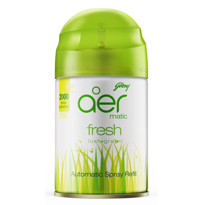 Godrej aer Matic Refill - Automatic Room Fresheners with Flexi Control Spray | Petal Crush Pink | 2200 Sprays Guaranteed | Lasts up to 60 days (225ml)