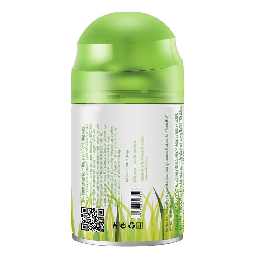 Godrej aer Matic Refill - Automatic Room Fresheners with Flexi Control Spray | Petal Crush Pink | 2200 Sprays Guaranteed | Lasts up to 60 days (225ml) view 7