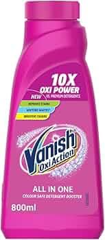 Vanish All in One Liquid Detergent Booster, 800 ml