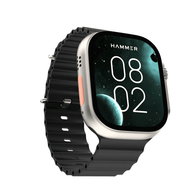 Hammer Active 2.0 Ultra with 1.95 inches Biggest Display Bluetooth Calling Smartwatch view 3