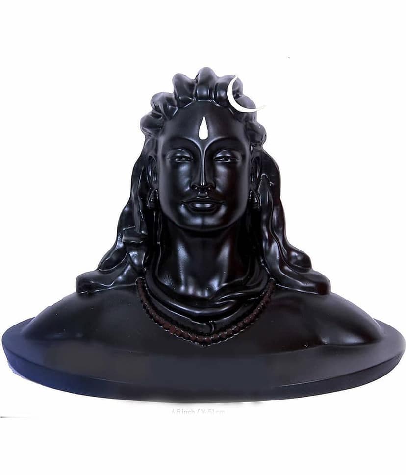 Fashion Bizz Lord Adi Yogi Shiva Idol | Adiyogi Shiva Statue Decorative Showpiece