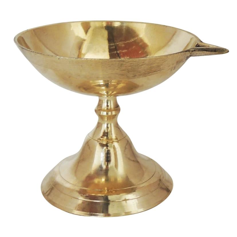 Brass Table Decor Panti Stand Deepak No. 3 (FMAS685 C) view 2