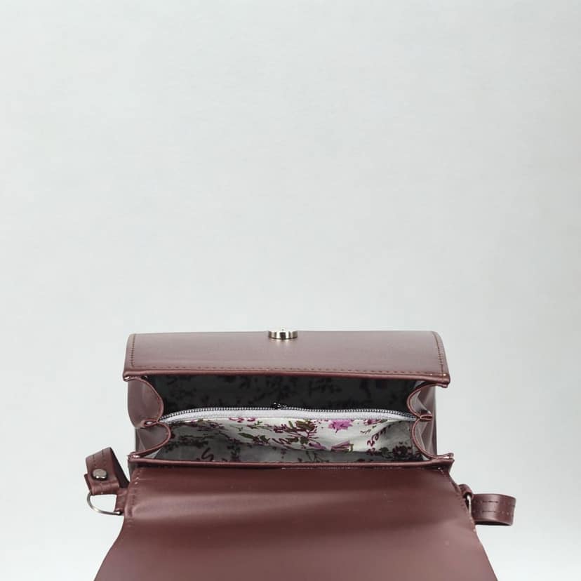 Bow Detail Sling Bag | Premium PU Leather Small Handbag | Trendy Shoulder Bag for Girls & Women view 5