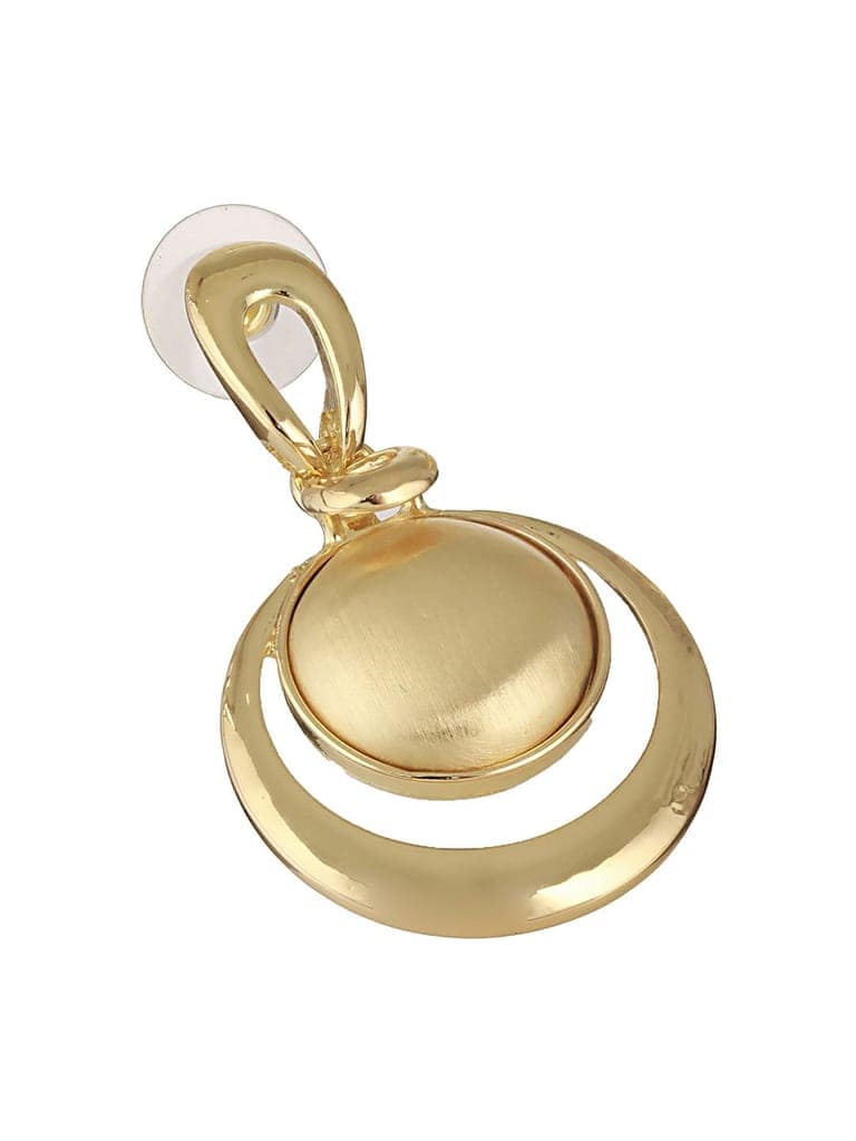 Anti-Tarnish Gold Plated Concentric balls Minimal Drop earrings view 7