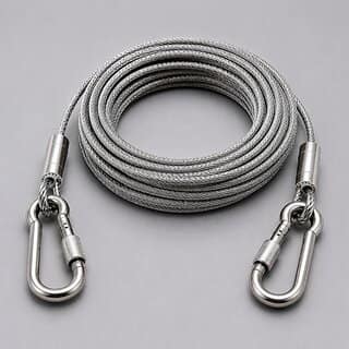 Strong Stainless Steel Clothesline Cable 3 mm for Daily Home Laundry Use