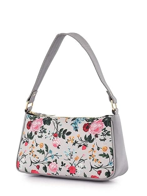 Lychee bags Women Canvas Shoulder Bag (GREY) view 2