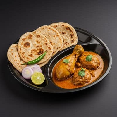 Chicken Curry Roti