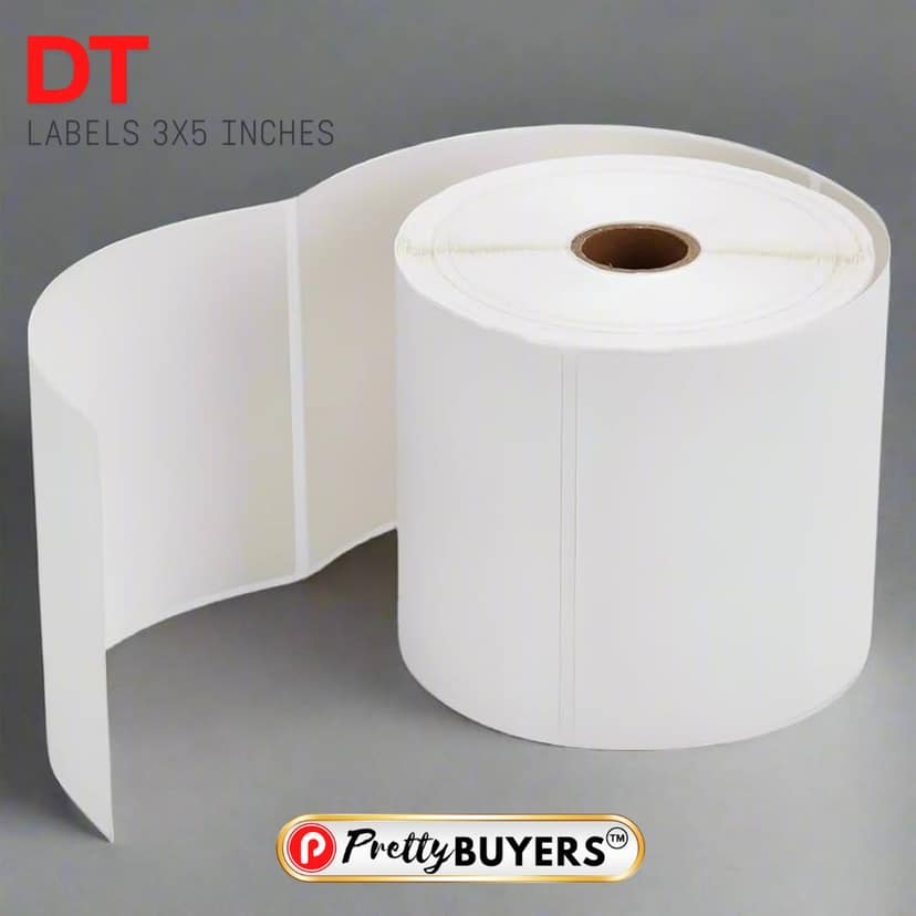 PrettyBuyers DT Labels 3x5 Inches for Shipping Label Printing 400 Labels Per Roll (Pack of 1 Roll) view 5