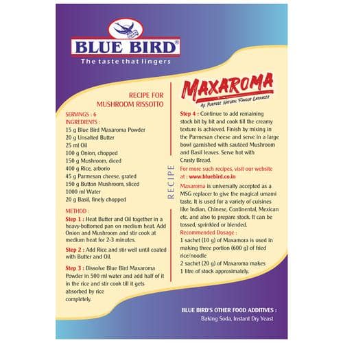 Blue Bird Maxaroma All-Purpose Flavour Enhancer, 500 gm view 2