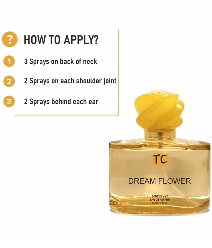 TRENDY COLLECTION Dream Flower Long Lasting Perfume for Women-100ml Eau De Parfum (EDP) For Women 100ml view 3