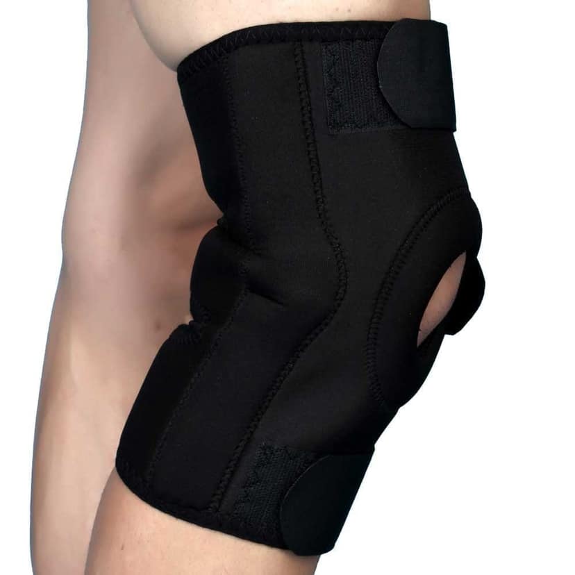 Aktive Support Polymer 507 Hinged Knee (Free Size, Black) view 2