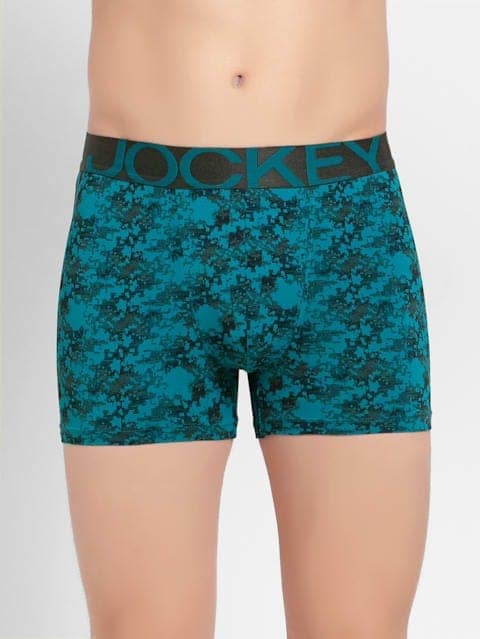 Jockey Men's IC30 Tactel Stretch Printed Trunk