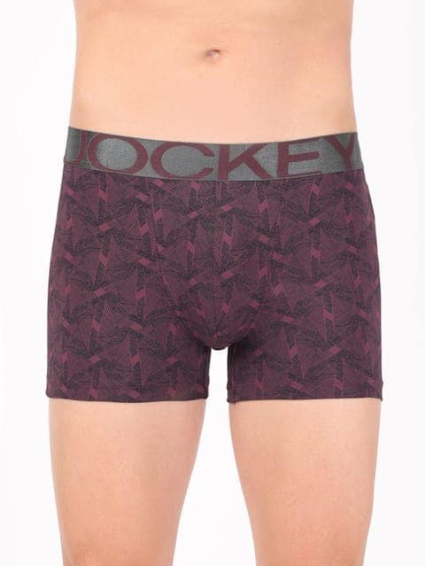 Jockey Men's IC30 Tactel Stretch Printed Trunk view 8