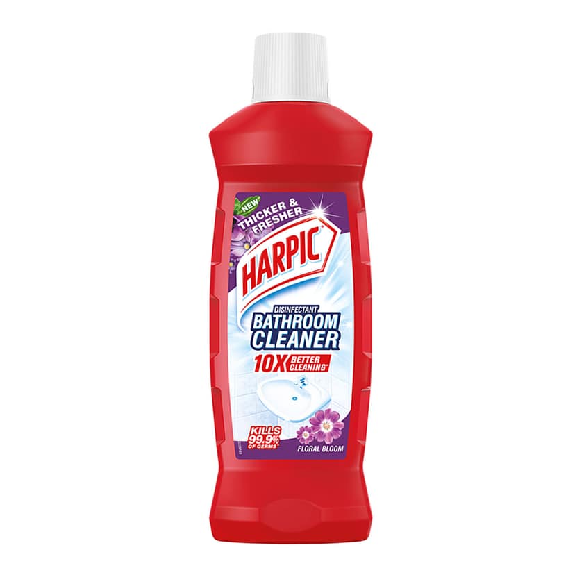Harpic Disinfectant Bathroom Cleaner Liquid, Floral, 500 Ml view 2