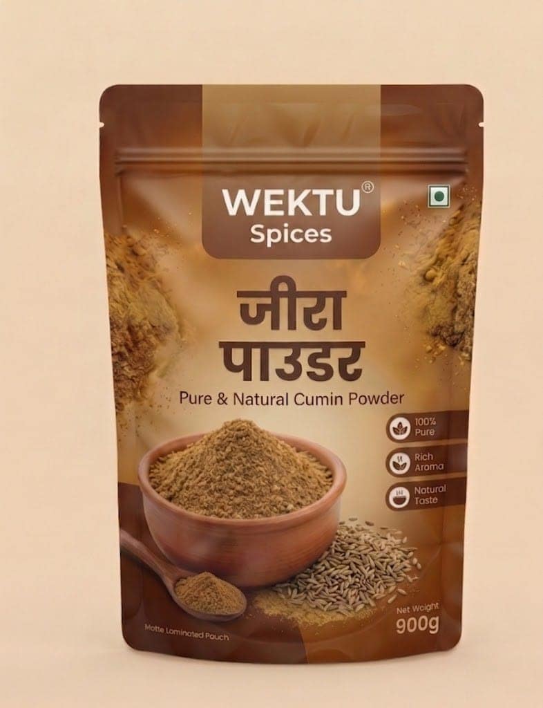 Wektu Spices Pure & Natural Cumin Powder (Jeera Powder).