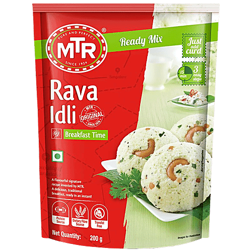 MTR Breakfast Mix - Rava Idli, 200 g Pouch