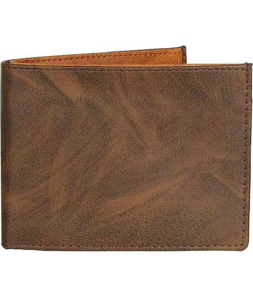 HRFSTAR PU Solid Men's Regular Wallet With 4 Slots For Card ( Brown , Pack of 1 ) view 2