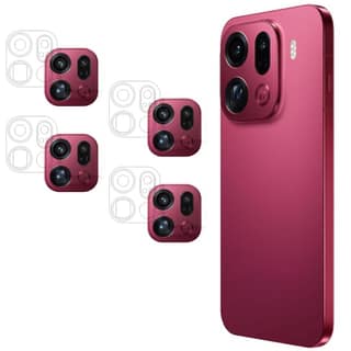 ISAAK Back Camera Lens Protector compatible for OPPO Find X9 Pro (Pack of 4)
