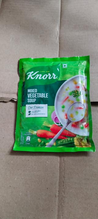 Knorr mixed vegetable soup