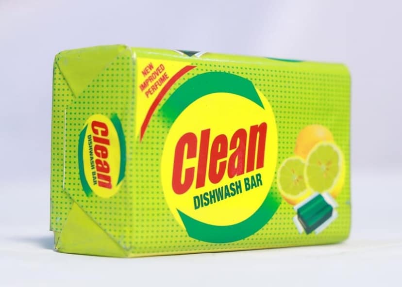 SSS Dishwash Bar Soap, 125g view 3