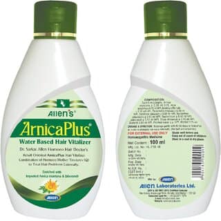 Allen Laboratories Arnica Plus Triple Action Hair Vitalizer 100 ml with Triofer 50 Tablets (Pack of 2) view 2