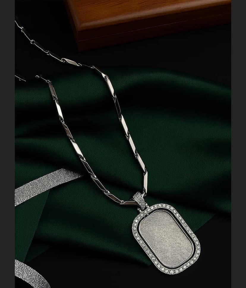 JIPPA Silver Pendant ( Pack of 1 ) view 2